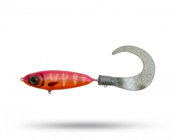 Mälaren Lures Spooke Tail - BubbleGum Tiger